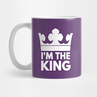 I'm The King - Funny Coronation Royal Crown. Mug